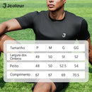 Camiseta Esportiva Masculina Dry Fit Respirável e Elástica Secagem Rápida