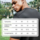 Camiseta Esportiva Masculina Dry Fit Respirável e Elástica Secagem Rápida